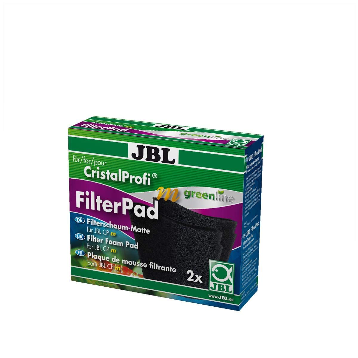 JBL 6096700 CristalProfi M Greenline filterpad, 2x