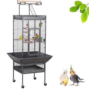 Yahee Oiseaux Volière Cage à Oiseaux Nichoir Cage Oiseaux