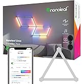 Nanoleaf Lines WiFi Smart RGBW 16M+ Color LED Dimmable Gaming and Home Decor Wall Lights Expansion Pack (3 LED Light Lines) (