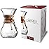 Chemex Classic Series, Pour-over Glass Coffeemaker, 8-Cup - Exclusive Packaging - CM-8A