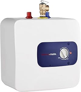 thermomate Mini Tank Electric Water Heater ES400 4 Gallons Point of Use Water Heater for Instant Hot Water Under Kitchen Sink 120V 1440W
