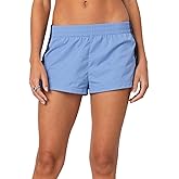 NJWTSDTZ Women Side Striped Shorts Y2k Elastic Waist Sweat Shorts Workout Casual Loose Stripes Athletic Short Pants