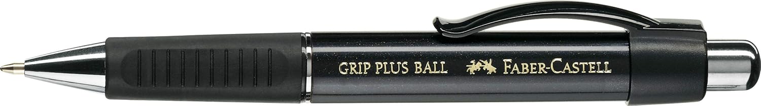 Faber-Castell Ballpoint pen Grip Plus Ball M black - Image 3