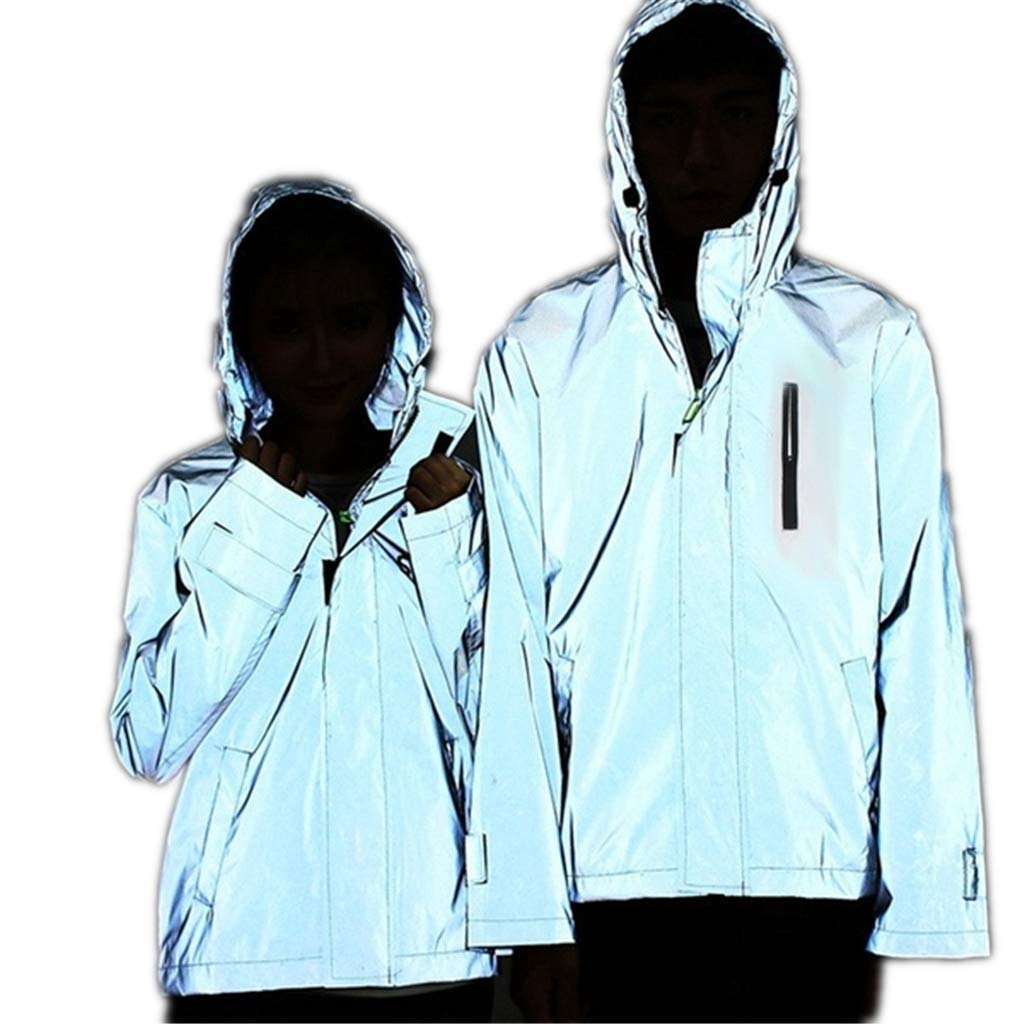 Best 3M Reflective Jacket Casual Hiphop Windbreaker