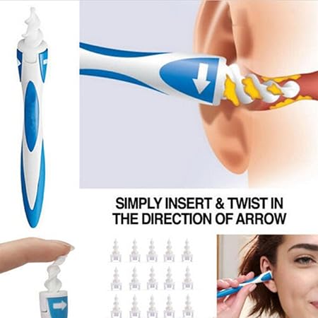 Lavendei Intelligentes Ohrwachs Ohrenschmalz Entferner Spirale Ohrenreiniger Ohrwachs Entfernung Entfernung Tupfer Mit 16 Ers