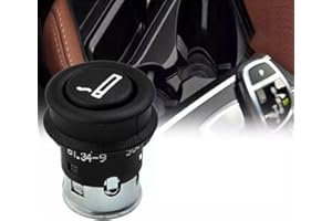 CashMuch Et for Ent Socket 61349308246 for BMW 1/2/3/4/5/7/X3/X5/X6/Z3 Series - Dirt Reacement Cigarette Lighter with Black F
