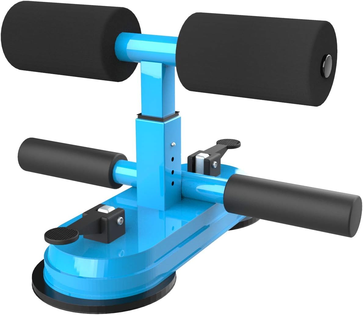 AERLANG Sit Up Bar for Floor, Upgraded Portable Sit Up Assistant Device Abdomen Exerciser with 2 Suction Cups, Adjustable Self-Suction Sit Up Bar, Household Fitness Equipment for Body Building : Sports & Outdoors