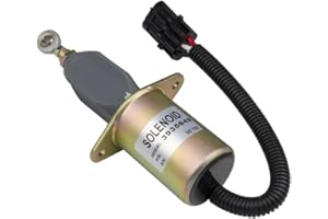 B4B BANG 4 BUCK Replacement 12V Only Fuel Shut Off Solenoid 3" For 5.9L or 8.3L Cummins Diesel Engine 3935649