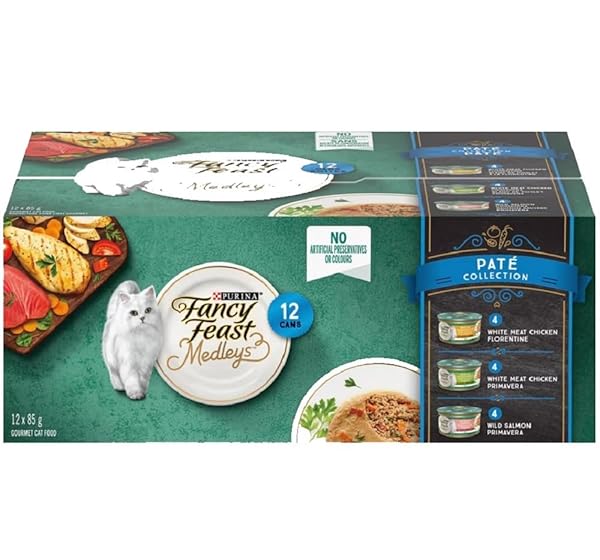 PURINA FANCY FEAST MEDLEYS PRIMAVERA COLLECTION GOURMET WET...