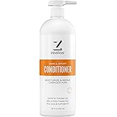 Zealios Swim & Sport Conditioner 32 Oz - Sulfate-Free Moisturizing Hair Conditioner, Hair Treatment for Swimmers & Athletes, Chlorine Removal, Hydrating, Vegan, Protects Color Treated Hair