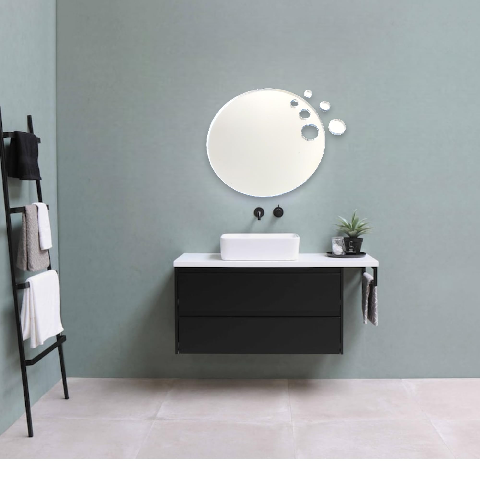 Circles out of Circle Mirrors -