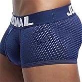 JOCKMAIL Mesh Low Waist Men Underwear Boxers Men Panties Male Underpants Men boxer short