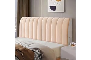 FIBITA Headboard Covers Slipcover,Velvet Thicken Bed Headboard Cover for Full Queen Cal King Size, Dustproof Protector Cover (Color : G, Size : King:200cm/78in)