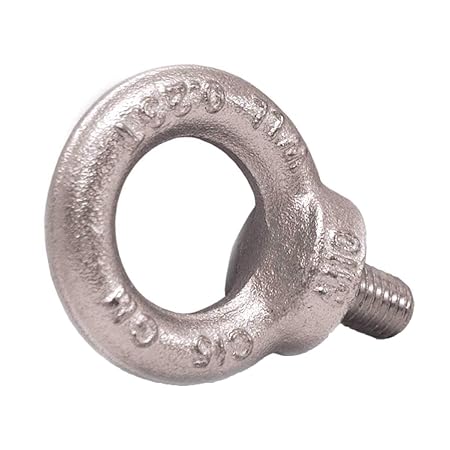 Seilwerk STANKE 10x Ringmutter M8 Ringsmutter 8mm Öse Mutter Auge verzinkt DIN 582