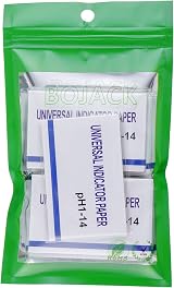 BOJACK Universal pH Test Strips 1-14 Litmus Paper Soil Water Saliva Cosmetics view 4