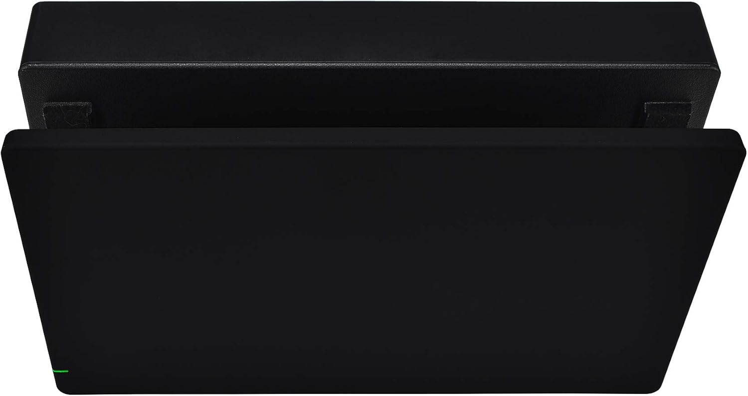 eXtremeRate Black Custom Faceplate for Nintendo Switch Charging Dock, Soft Touch Grip DIY Replacement Housing Shell for Nintendo Switch Dock - Dock NOT Included: Computers & Accessories