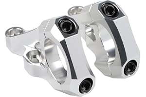Direct Mount Stem 31.8mm 6061, Aluminium Alloy, for Dual Crown Forks DH Mountain Bike, Compatible with for Surron Light Dirt 