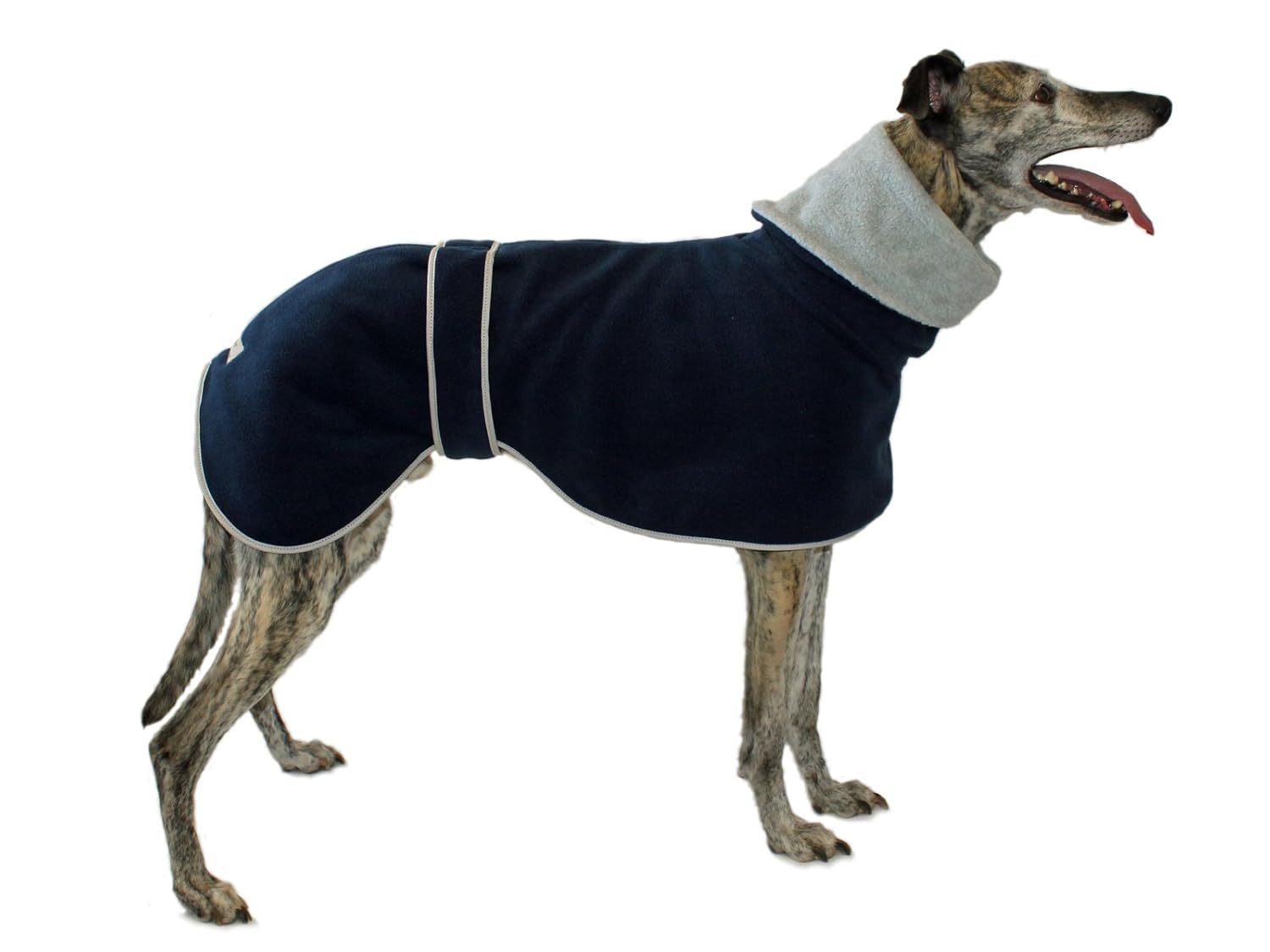 Cosipet Greyhound Polo Coat, 71 cm, Blue Amazon.co.uk Pet Supplies