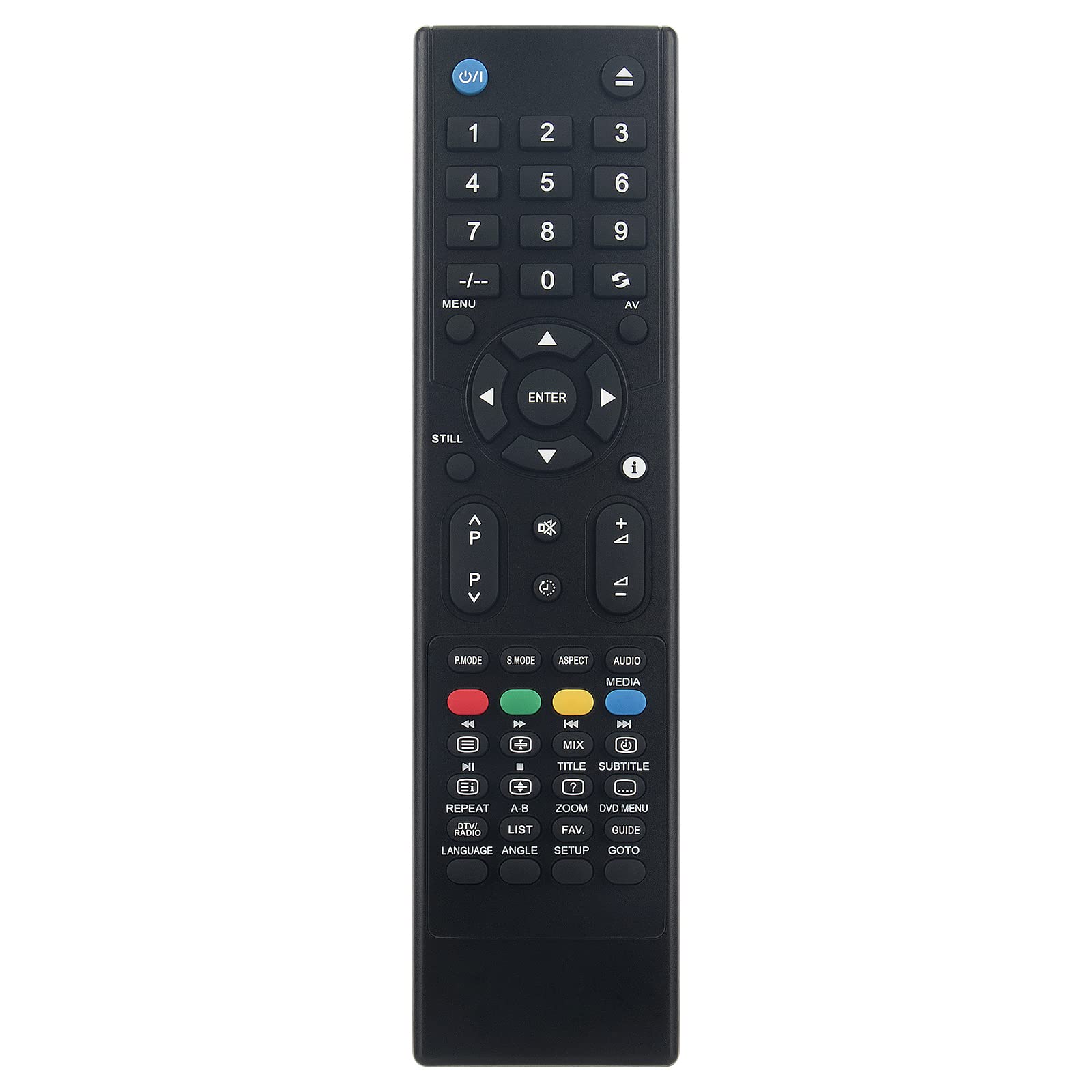 New RM-C1984 Replace Remote Control - RMC1984 TV Remote Control Replacement fit for JVC LCD TV LT22DK3BJ LT24DK3BJ LT19DK3B LT19DK3BJ LT19LK3BJ lt22dk3bj lt24dk3bj lt19dk3b lt19dk3bj Remote Controller