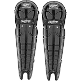 Rawlings | ULGPRO Umpire Leg Guards | 17.5" | Black