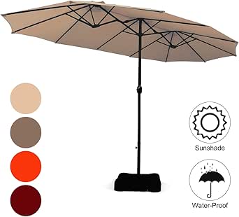 Amazon.com: Tangkula 15 Ft Patio Double Sided Umbrella ... Amazon.com: Tangkula 15 Ft Patio Double Sided Umbrella ... on {keyword}