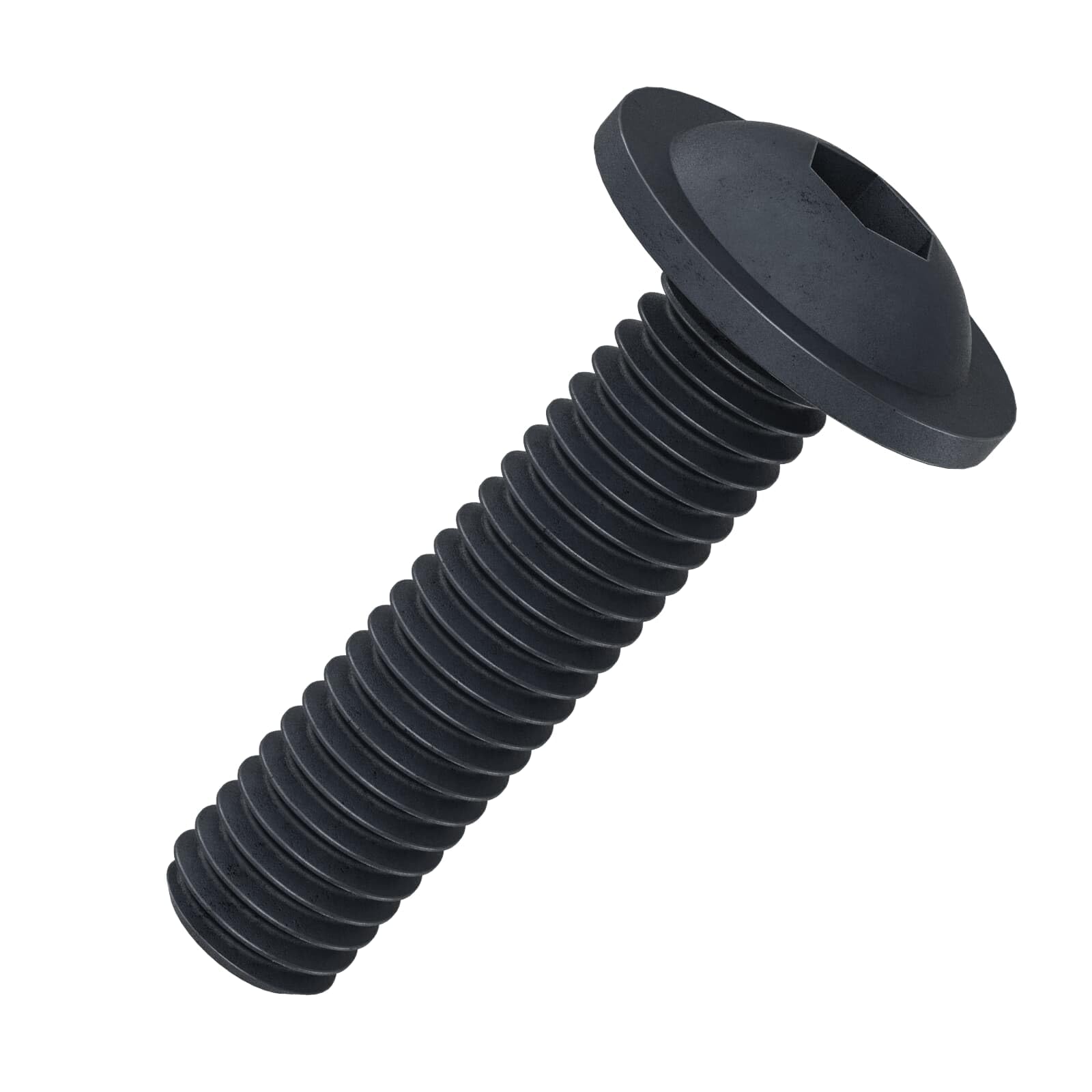 Accu - M5 x 16mm Socket Flanged Button Screws - High Tensile Steel (10.9) (Pack of 50) — image 1