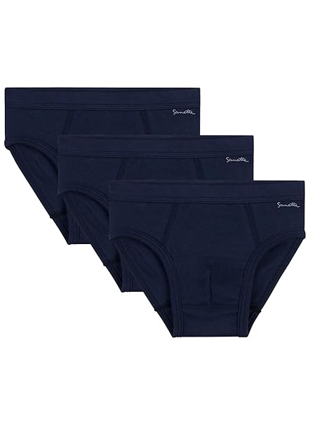 Sanetta Jungen Slip im Dreierpack aus Bio-Baumwolle - Made in Europe