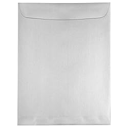 JAM PAPER 10 x 13 Open End Catalog Metallic