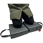 Extra Thick Soft Kneeling Pad for Men and Women, Waterproof Gardening Pads with Memory Foam, Yoga or Exercise Cleaning Knee Cushion, Collapsible Kneeling Mat Non-Slip Bottom Lightweight, Garden Gifts