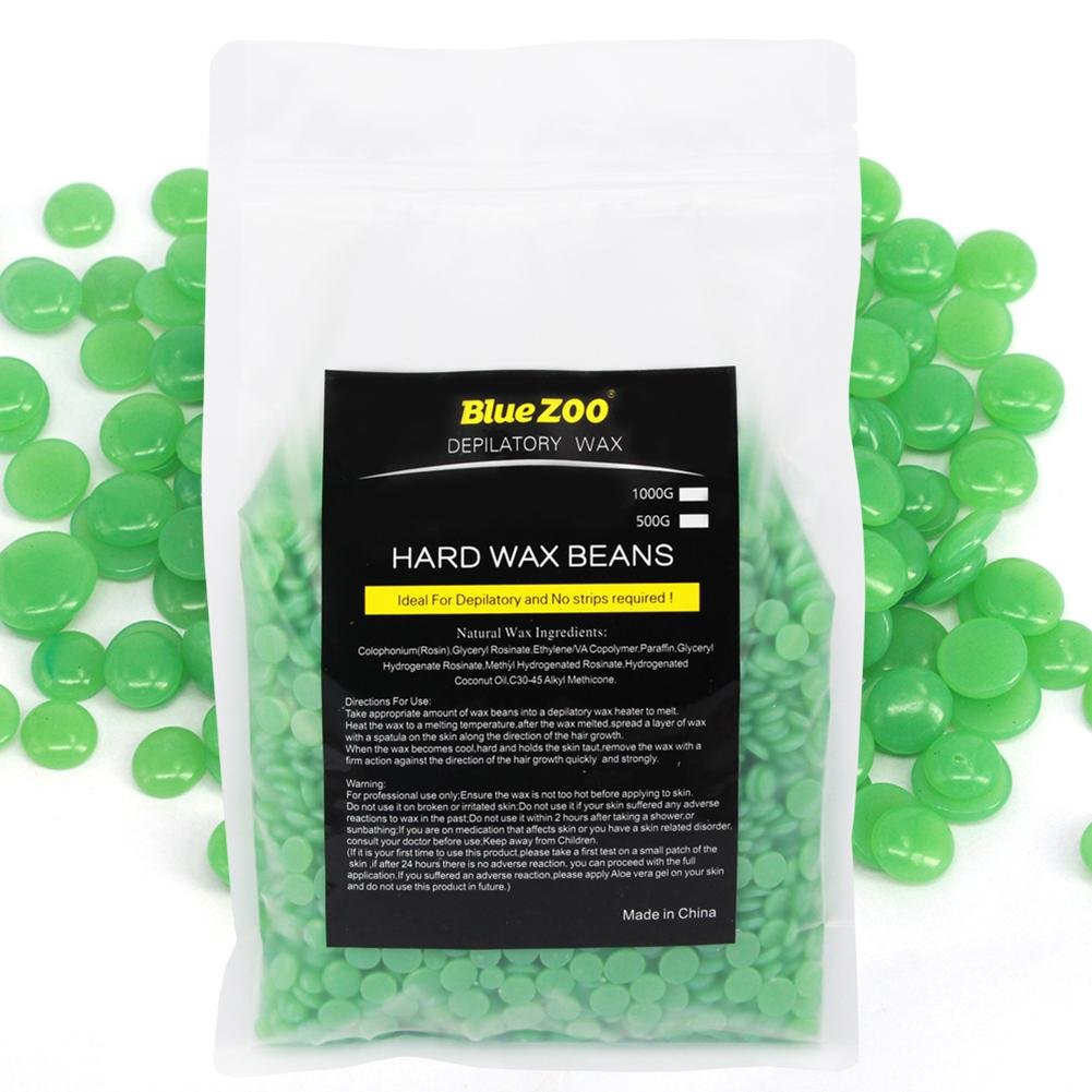 Bebig 1000g Hot Film Hard Wax Beans Depilatory Wax Pellet Hair