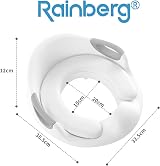 Rainberg Potty Training Seat for Kids with Backrest Handles Anti Slip Splash view 6