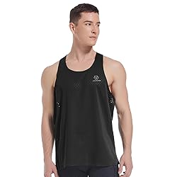 Sanken Men's Seamless Running Tank Tops Ultra