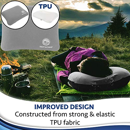Inflatable Compact Camping Backpacking Pillow Ultralight Portable