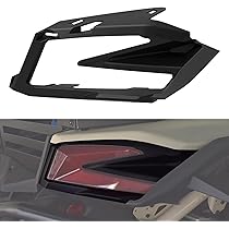 XUTVOTOR Left Passenger Side Tail Light Cover Bezel Panel For X3, Rear Brake Stop Light TailLight Cover For Can-Am Maverick X3/XDS/XRS/Max Turbo R 2017-2024 Accessories, Replace 1PC #705010687, Light Covers