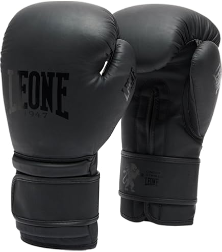 Amazon.com: LEONE 1947, Shock Boxing Gloves 10oz. GN047 : Sports