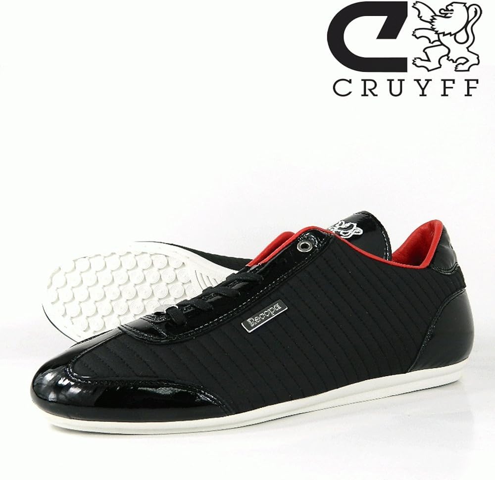 red cruyff trainers