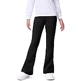 BOOPH Girls Fleece Lined Leggings Winter Flare Leggings Casual Warm Bell Bottom Pants for Teen Girls