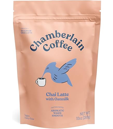 Amazon.com: Chamberlain Coffee Lavender Matcha Latte Mix, Vegan