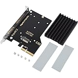 Aquacomputer KryoM.2 PCIe 3.0 x 4 Adapter for M.2 NGFF PCIe SSD, M-Key with Passive Heatsink