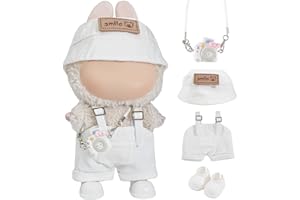 GYOTHRIG Cute Doll Clothes for Labubu Overalls Outfits La Boo-Boo Teen Teenage Tween Sweet FlowerKid Young Daughter College Students 9 10 12 13 14 16 17 19 Year Old Women Girl Birthday Present
