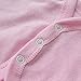 Apericots I Get My Good Looks From My Uncle Short Sleeve Baby Bodysuit,Light Pink,Newborn