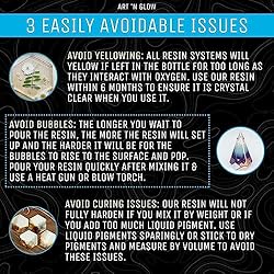 Art ‘N Glow Epoxy Resin for Clear Casting and