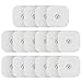 1byone TENS Replacement Electrode Pads - Reusable, Self-Adhering, 4cm x 4cm, 16pcs
