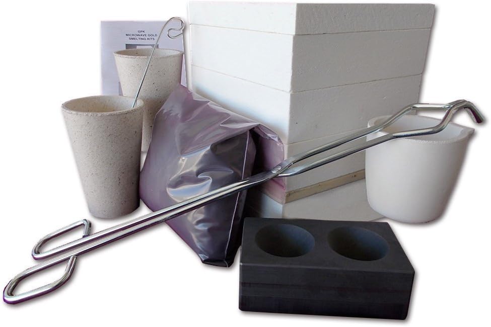Gold Smelting Microwave Kiln Kit Gold Mining Equipment by GPK Amazon