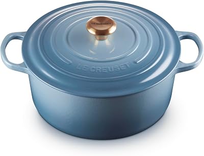 Le Creuset Signature Chambray Cast Iron Round Casserole 28 cm 6.7 L