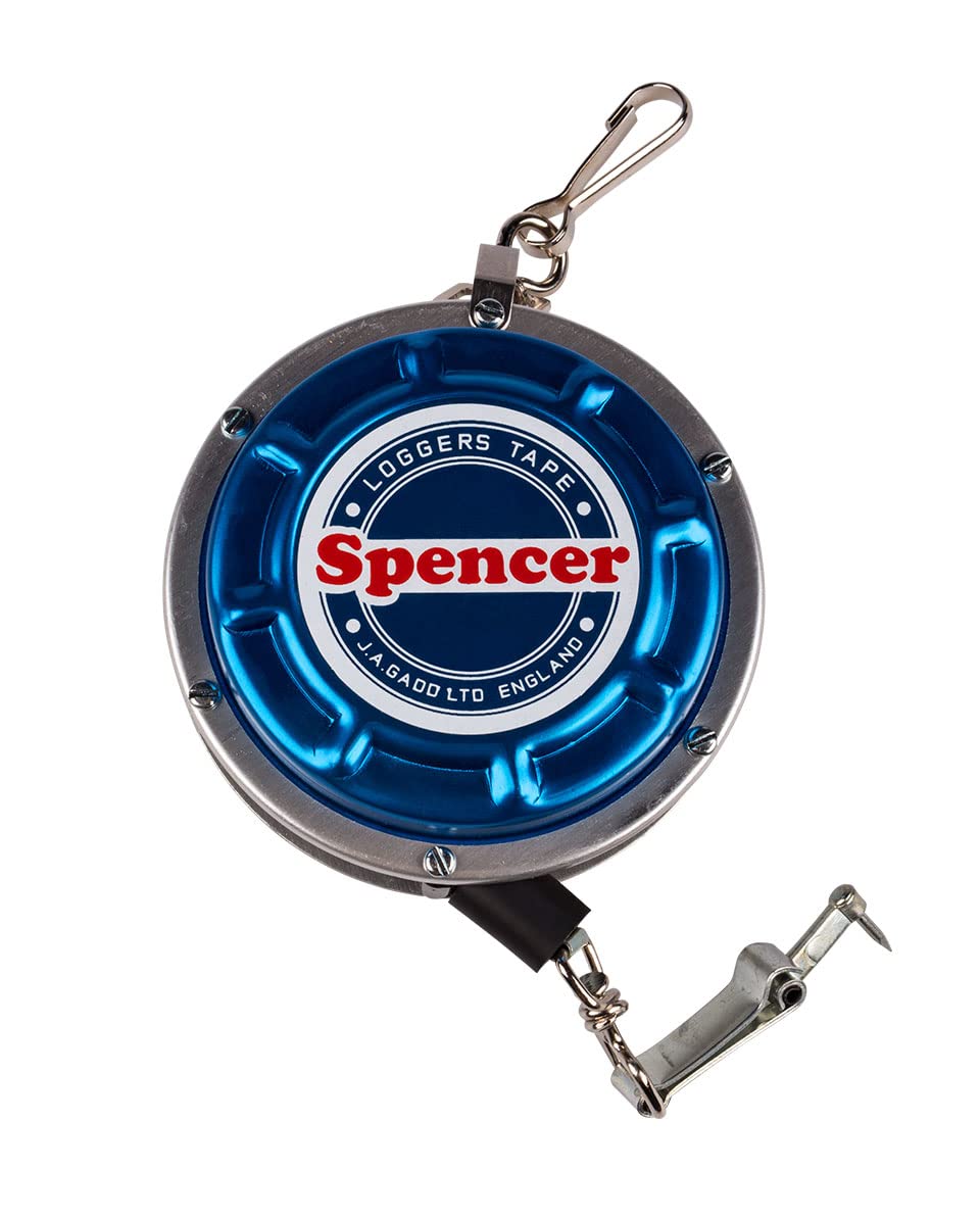 Spencer Super Tape Measure 15 m Silver Blue