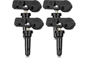 KERBIY 4PCS TPMS Sensor for Chevy Tire Pressure Sensor 315MHz for Buick for Cadillac for Chevrolet for GMC for Pontiac Tire Pressure Monitoring Sensor Replaces 13586335,13581558,13589597,15920615,15123145