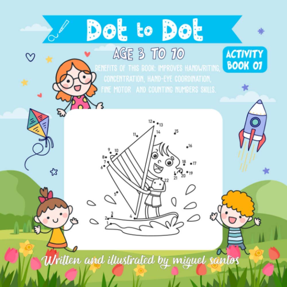 Mua Dot To Dot: Activity Book For Kids trên Amazon Nhật chính hãng 2025 ...
