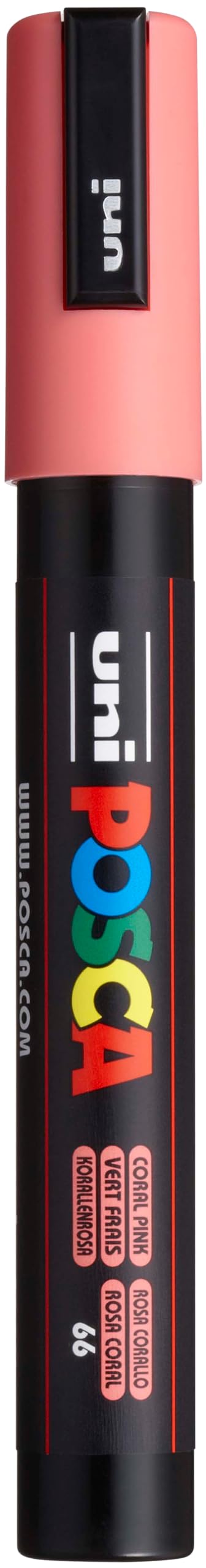 Posca MP198028000 5 m Mitsubishi Uni Marker - Coral Pink