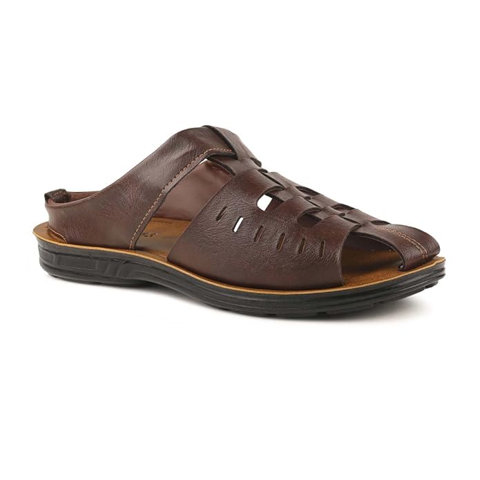 Buy PARAGON Men's Brown Max Sandals at Amazon.in